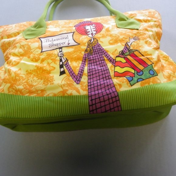 Dolly Mama Bags Dolly Mama Tote Bag Professional Shopper 1in High